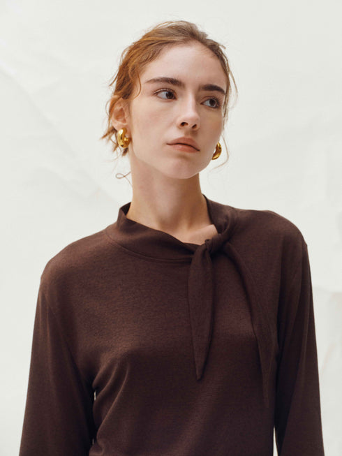 Evara Tie Neck Top
